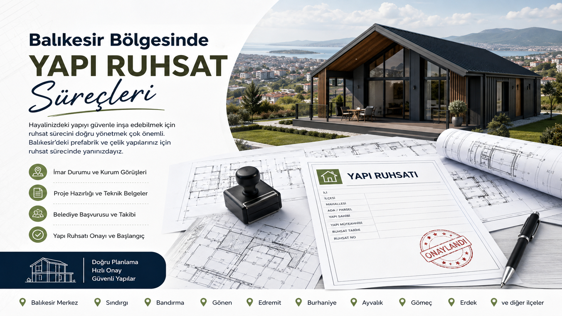 Balıkesir Bölgesinde Yapı Ruhsat Süreçleri