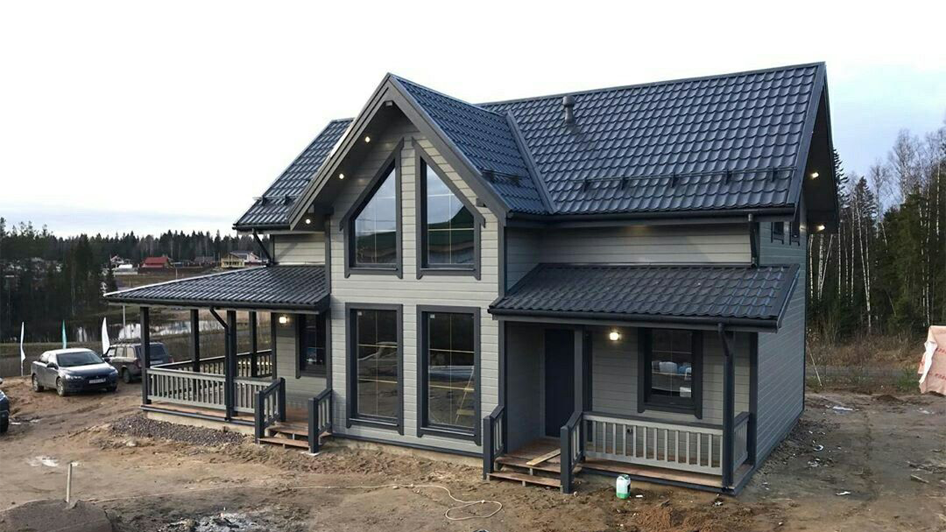Manisa Alaşehir 135m2 Çelik Konstrüksiyon Ahşap Villa Projesi