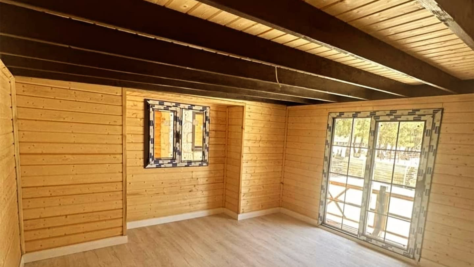 Manisa Alaşehir 135m2 Çelik Konstrüksiyon Ahşap Villa Projesi