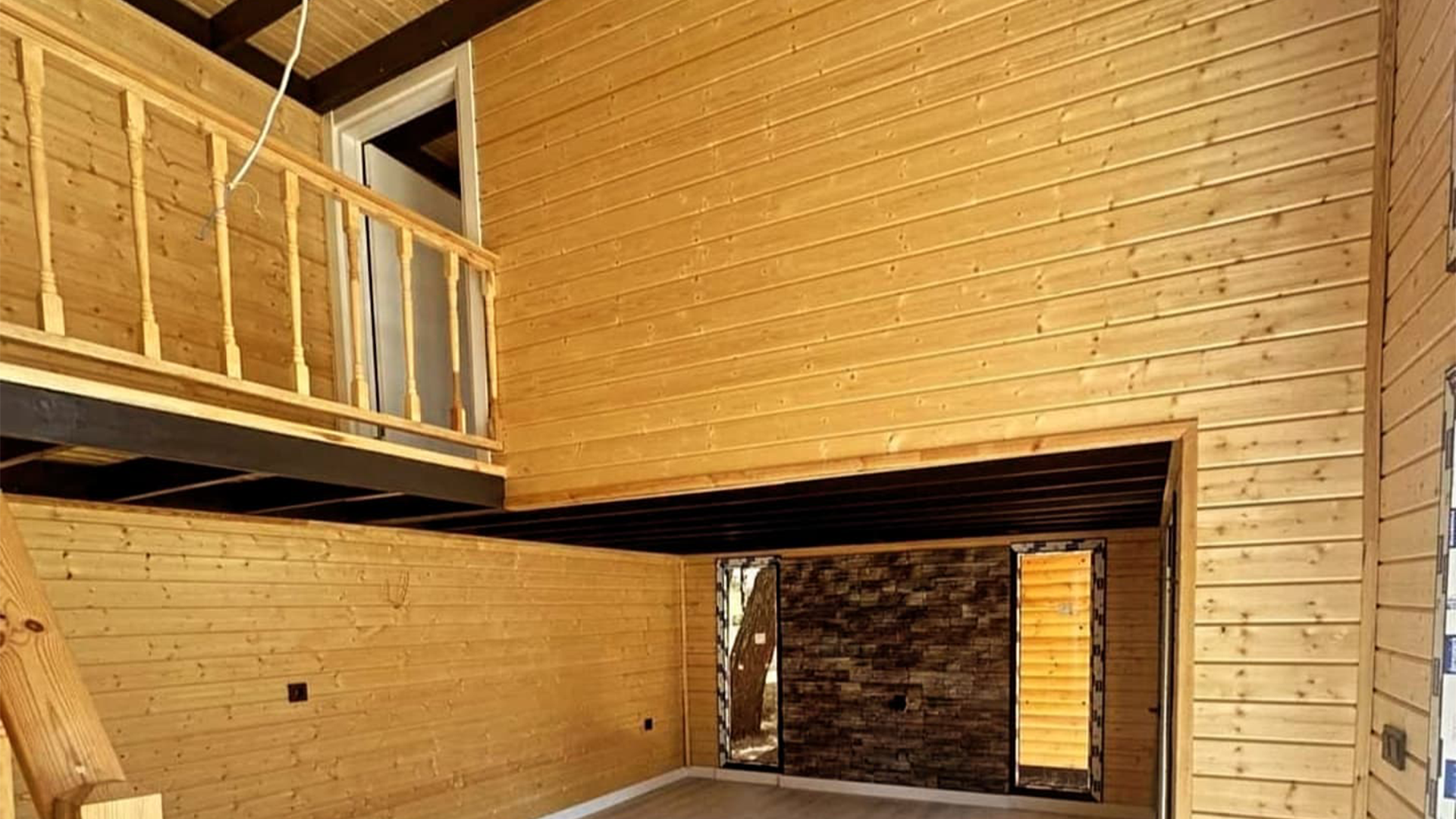 Manisa Alaşehir 135m2 Çelik Konstrüksiyon Ahşap Villa Projesi