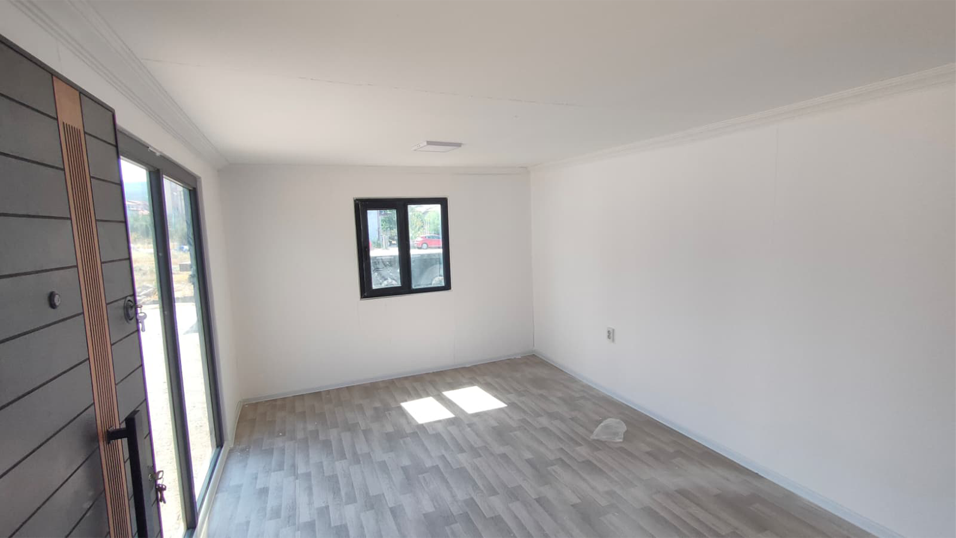 İçi Alçıpan Kaplama 24m² Konteyner Ofis Projesi